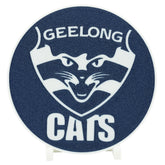 Geelong Cats AFL Coaster 3D Printed Drink Coaster - The 3D Print Smiths