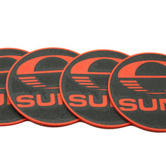 Gold Coast Suns AFL Coaster 3D Printed Drink Coaster - The 3D Print Smiths