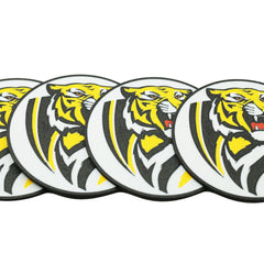 Richmond Tigers AFL Coaster 3D Printed Drink Coaster - The 3D Print Smiths