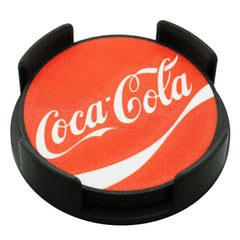 Coca Cola Logo Coaster 3D Printed Soft Drink Drink Coaster - The 3D Print Smiths