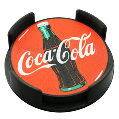 Retro Coca Cola Coaster 3D Printed Soft Drink Drink Coaster - The 3D Print Smiths