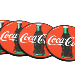 Retro Coca Cola Coaster 3D Printed Soft Drink Drink Coaster - The 3D Print Smiths