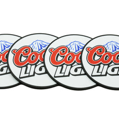 Coors Light Beer Coaster 3D Printed Drink Coaster - The 3D Print Smiths