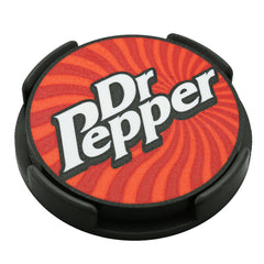 Dr Pepper Coaster 3D Printed Soft Drink Drink Coaster - The 3D Print Smiths
