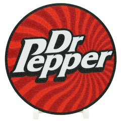 Dr Pepper Coaster 3D Printed Soft Drink Drink Coaster - The 3D Print Smiths