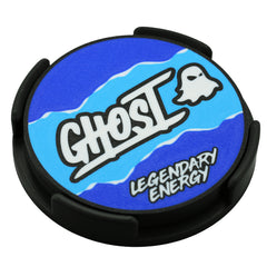 Ghost Energy Coaster 3D Printed Soft Drink Drink Coaster - The 3D Print Smiths