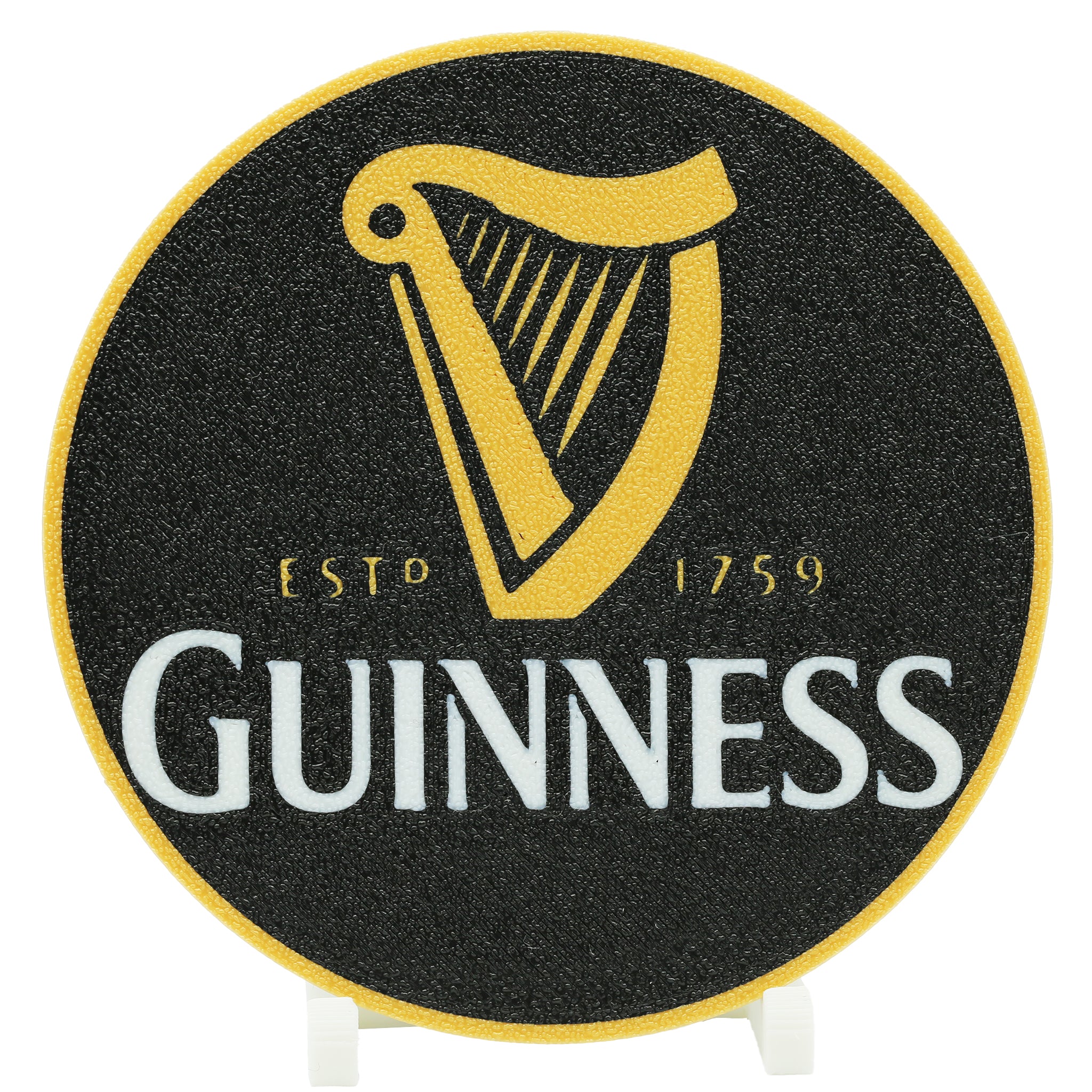 Guinness Beer Coaster 3D Printed Drink Coaster - The 3D Print Smiths