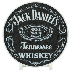 Jack Daniels Whiskey Coaster 3D Printed Drink Coaster - The 3D Print Smiths