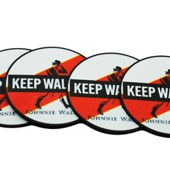 Johnnie Walker Keep Walking Coaster 3D Printed Drink Coaster - The 3D Print Smiths