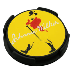 Johnnie Walker Retro Logo Coaster 3D Printed Drink Coaster - The 3D Print Smiths