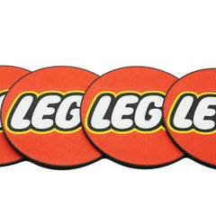 LEGO Coaster 3D Printed Pop Culture Drink Coaster - The 3D Print Smiths