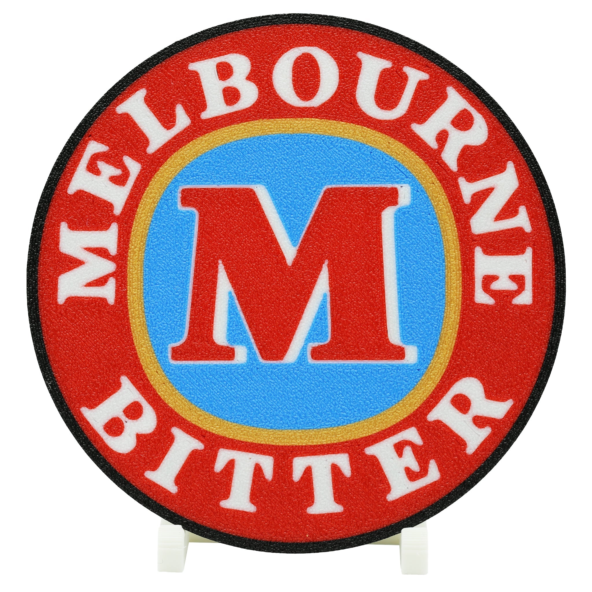 Melbourne Bitter Beer Coaster 3D Printed Drink Coaster - The 3D Print Smiths