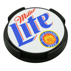 Miller Lite Wheat Logo Coaster 3D Printed Drink Coaster - The 3D Print Smiths