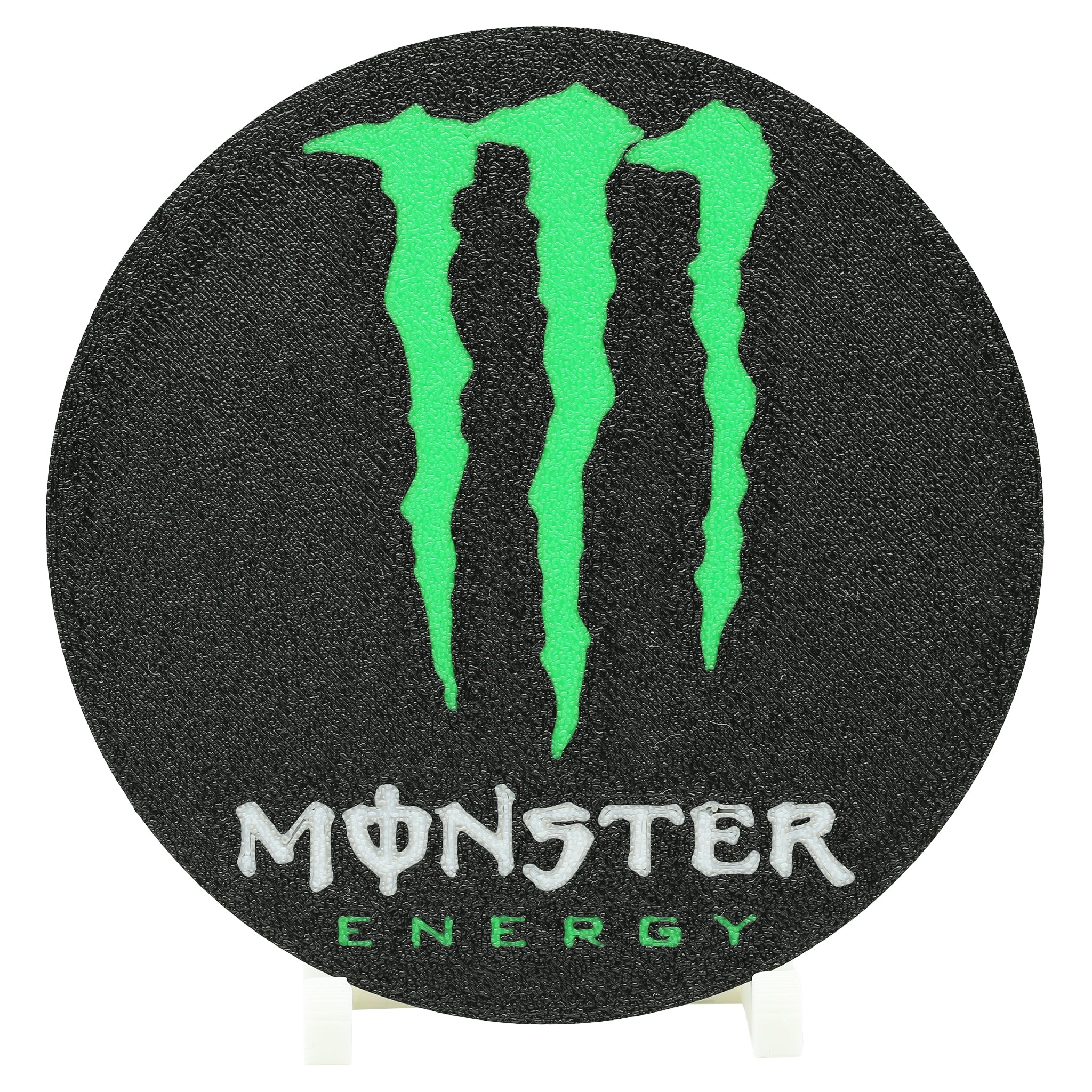 Monster Energy Coaster 3D Printed Soft Drink Drink Coaster - The 3D Print Smiths