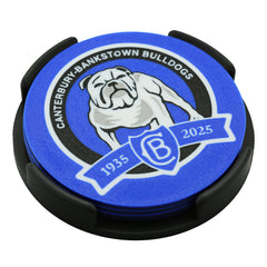 Canterbury Bulldogs NRL Coaster 3D Printed Drink Coaster - The 3D Print Smiths