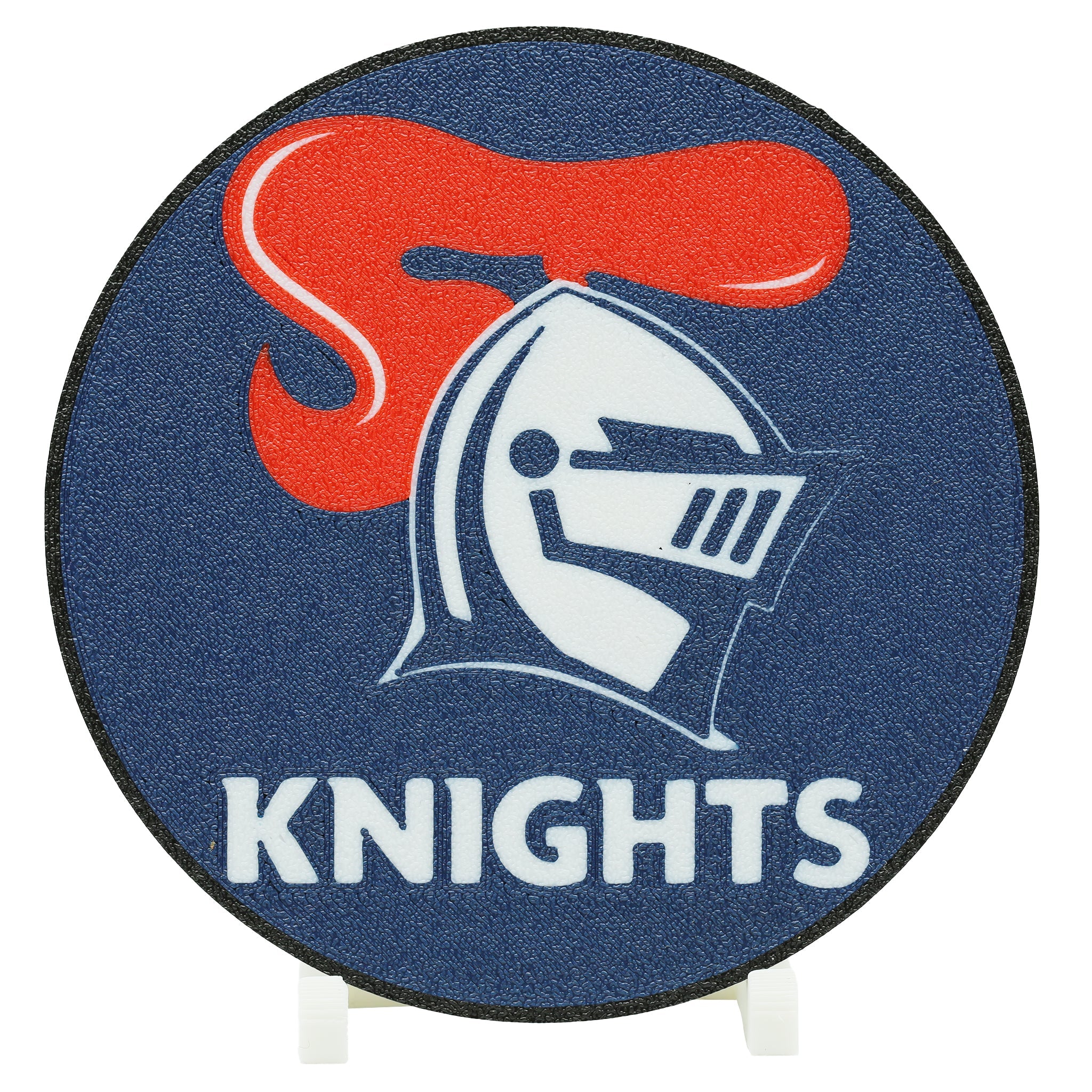 Newcastle Knights NRL Coaster 3D Printed Drink Coaster - The 3D Print Smiths
