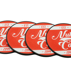 Nuka Cola Anniversary Coaster 3D Printed Pop Culture Drink Coaster - The 3D Print Smiths