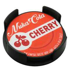 Nuka Cola Cherry Coaster 3D Printed Pop Culture Drink Coaster - The 3D Print Smiths
