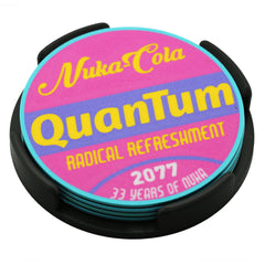 Nuka Cola Quantum Coaster 3D Printed Pop Culture Drink Coaster - The 3D Print Smiths