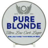Pure Blonde Beer Coaster 3D Printed Drink Coaster - The 3D Print Smiths