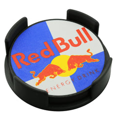 Red Bull Coaster 3D Printed Soft Drink Drink Coaster - The 3D Print Smiths