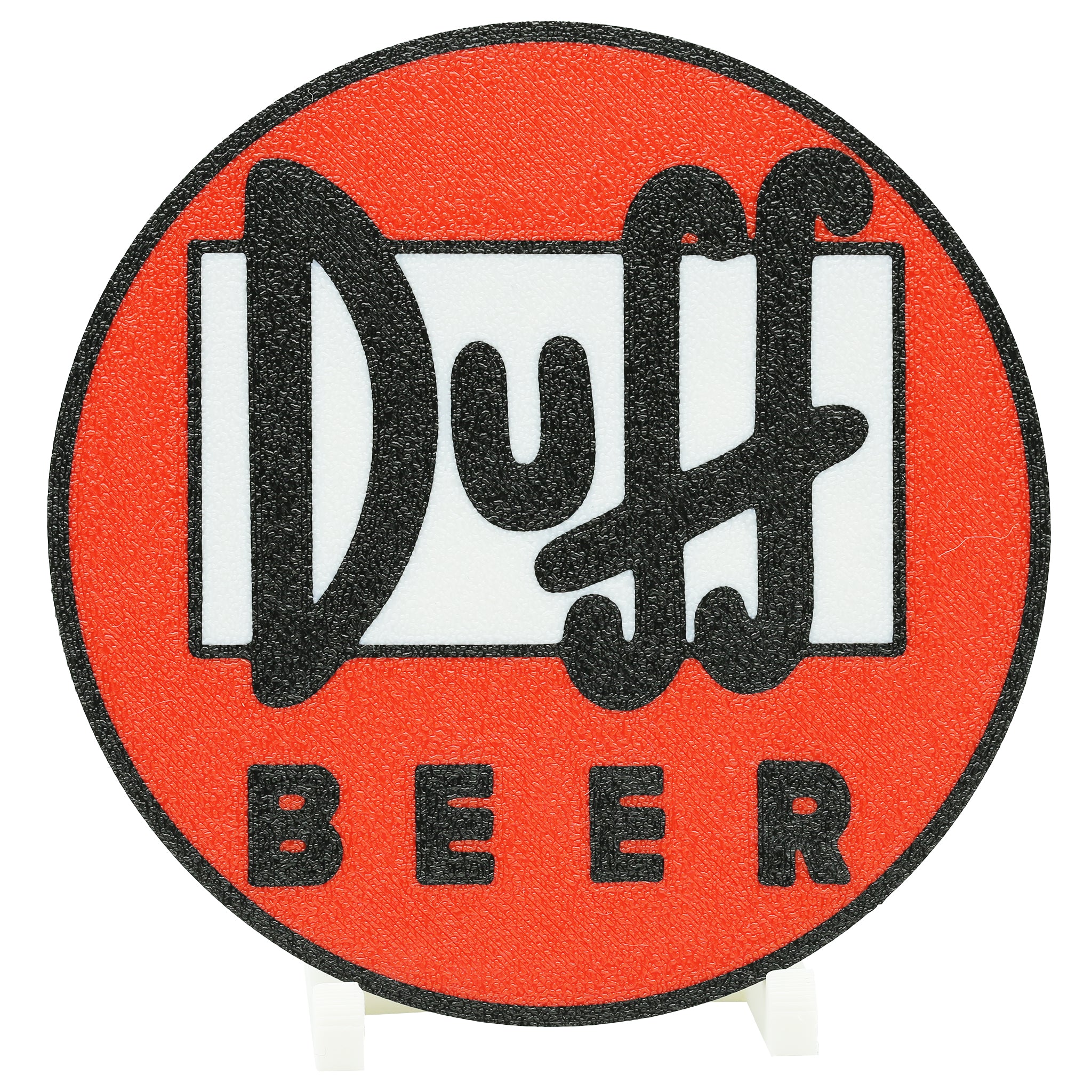 Duff Beer Coaster 3D Printed Drink Coaster - The 3D Print Smiths