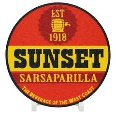 Sunset Sarsaparilla Coaster 3D Printed Pop Culture Drink Coaster - The 3D Print Smiths