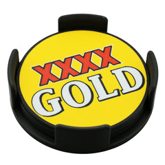 XXXX Gold Beer Coaster 3D Printed Drink Coaster - The 3D Print Smiths