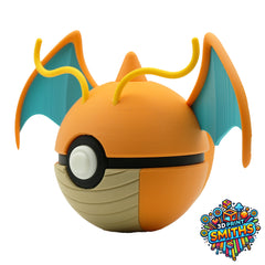 Dragonite Character Ball 3D Printed Collectable
