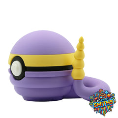 Ekans Character Ball 3D Printed Collectable