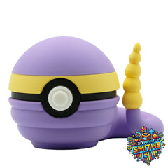 Ekans Character Ball 3D Printed Collectable