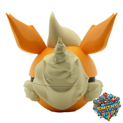 Flareon Character Ball 3D Printed Collectable