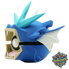 Gyarados Character Ball 3D Printed Collectable