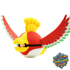 Ho-Oh Character Ball 3D Printed Collectable