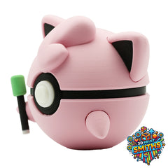 Jigglypuff Character Ball 3D Printed Collectable