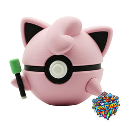 Jigglypuff Character Ball 3D Printed Collectable