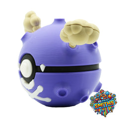 Koffing Character Ball 3D Printed Collectable