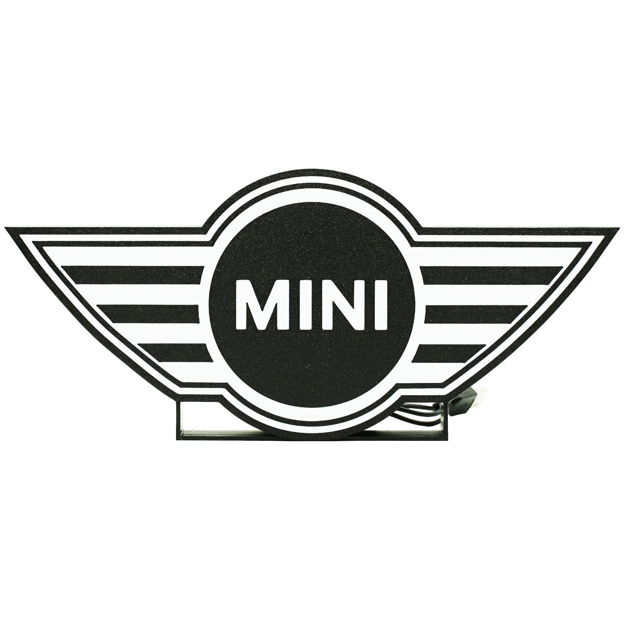 Mini Cooper Automotive Logo Light Box - The 3D Print Smiths