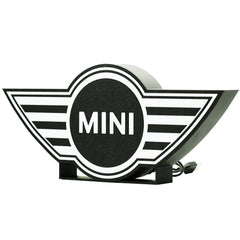 Mini Cooper Automotive Logo Light Box - The 3D Print Smiths