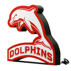 Redcliffe Dolphins NRL Light Box - The 3D Print Smiths