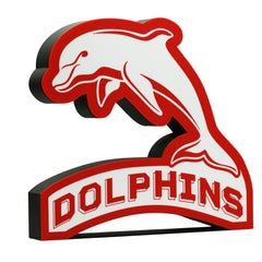Redcliffe Dolphins NRL Light Box - The 3D Print Smiths