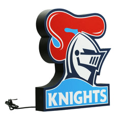 Newcastle Knights NRL Light Box - The 3D Print Smiths