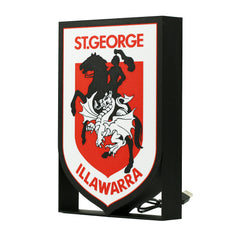 St. George Illawarra Dragons NRL Light Box - The 3D Print Smiths