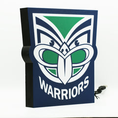 New Zealand Warriors NRL Light Box - The 3D Print Smiths
