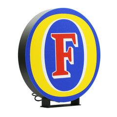 Fosters Beer Logo Light Box - The 3D Print Smiths