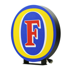 Fosters Beer Logo Light Box - The 3D Print Smiths