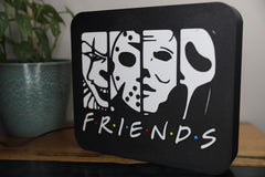Friends Serial Killers Logo Light Box - The 3D Print Smiths