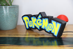Pokemon Logo Light Box - The 3D Print Smiths