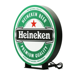 Heineken Beer Logo Light Box - The 3D Print Smiths