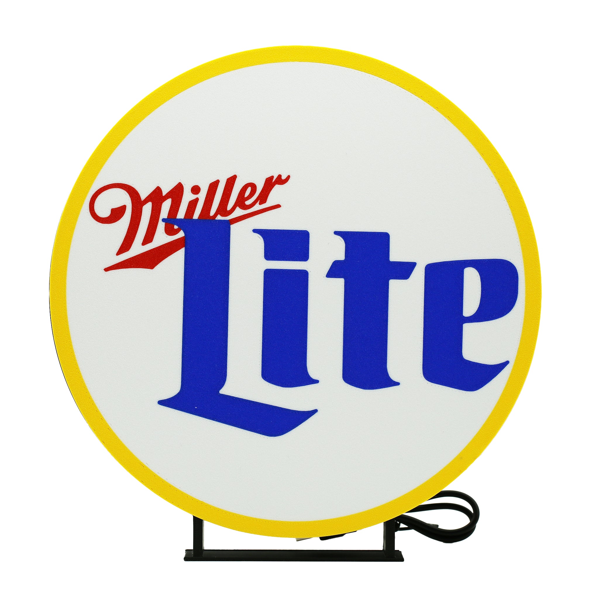 Millers Lite Alt Style Beer Light Box - The 3D Print Smiths